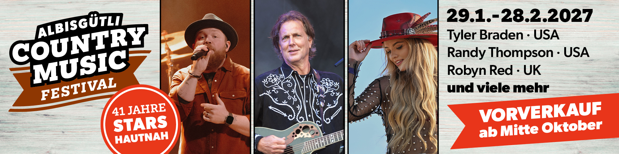 Albisgütli Country Music Festival 2027